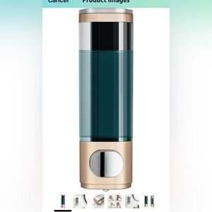 NEW Open Box Shower Dispenser Bathroom Shampoo Dispenser for Shower Wall Mounted